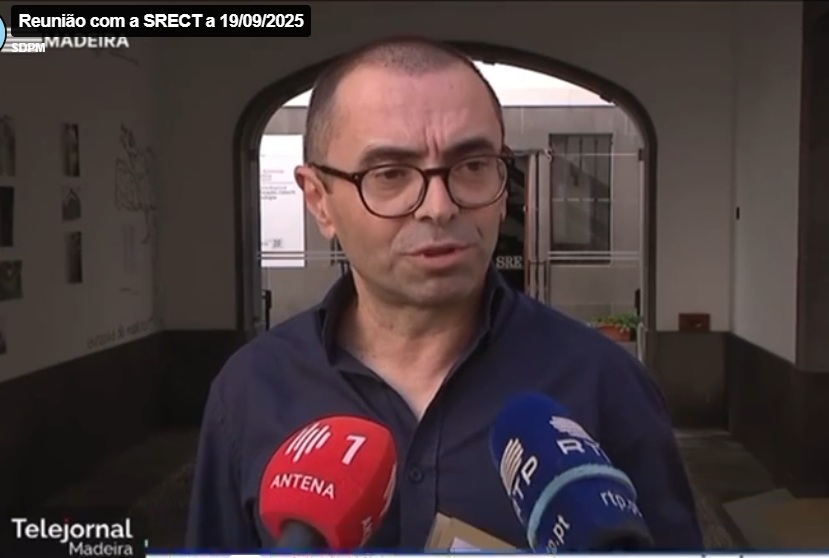 Reunião com a SRECT a 19/09/2025