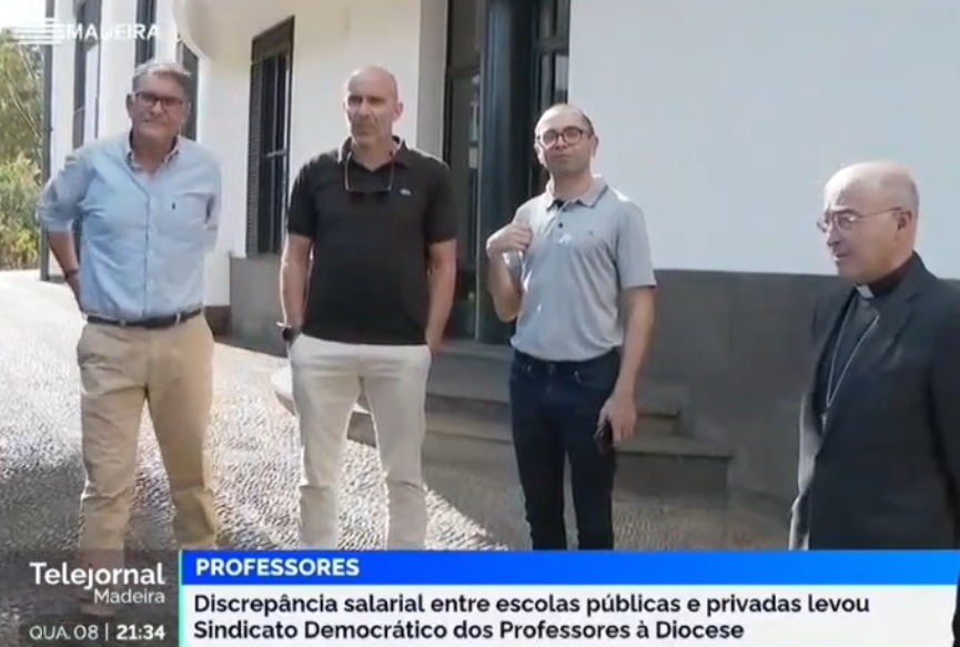 Reunião com o Episcopado sobre a realidade do funcionamento das escolas privadas de matriz católica na RAM a 8 OUT 2025